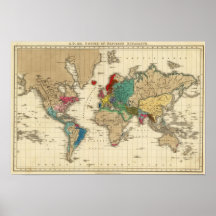 Empire de l'ANNONCE 1811 de Napoleon Bonaparte Posters