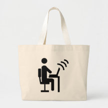 employé de bureau sacs en toile