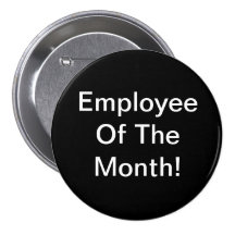 Employé du mois badge avec épingle