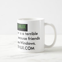 Employez juste Linux puisque… Mug