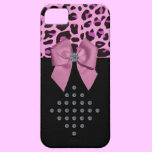 Empreinte de léopard et diamants coques case-mate