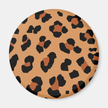 Empreinte de léopard magnets pour réfrigérateur