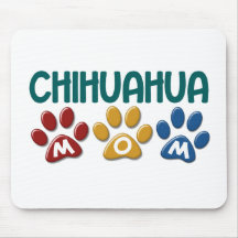 Empreinte de patte 1 de maman de CHIWAWA Tapis De Souris