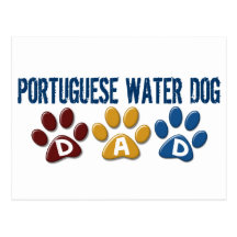 Empreinte de patte PORTUGAIS 1 de papa de CHIEN d' Carte Postale
