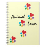 Empreintes de pas animales de Lover_Heart-Paw Carnet À Spirale