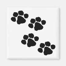 Empreintes de pattes aimants