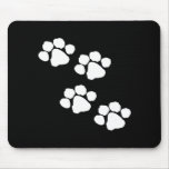 Empreintes de pattes animaux tapis de souris