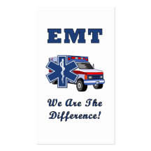 EMT nous sommes la différence Cartes De Visite Personnelles