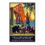 En avant pont - art vintage d'affiche de voyage cartes postales