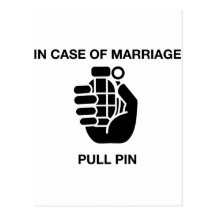 EN CAS DE MARIAGE, TIREZ LE PIN CARTES POSTALES