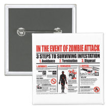 En cas du BOUTON d'attaque de zombi Badges