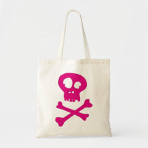 En rose pour Halloween - Sac