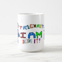 Enceinte je suis mug à café