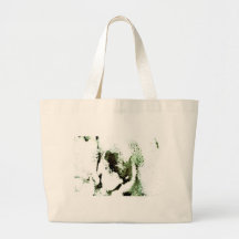 encre épongeante sacs de toile