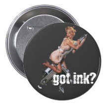 Encre obtenue ? Bouton rond Badge
