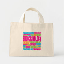 Endocrinologie colorée sacs en toile