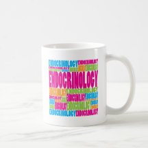 Endocrinologie colorée tasse