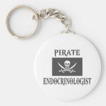 Endocrinologue de pirate porte-clé