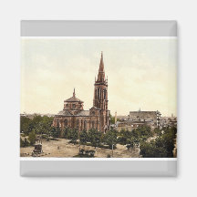 Endroit de Weltzin et église de St Paul, Bromberg, Magnets