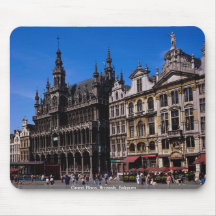 Endroit grand, Bruxelles, Belgique Tapis De Souris