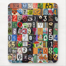 Endroits de pi tapis de souris