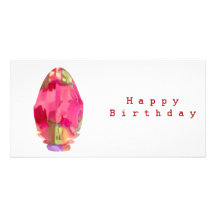 Énergie Chakra de Sun de joyeux anniversaire Cartes De Vœux Avec Photo