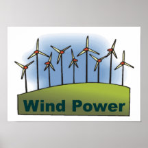 Énergie éolienne affiches