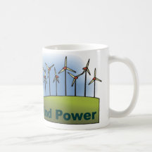 Énergie éolienne tasse