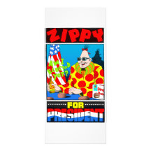 Énergique pour le président ! carte double customisable