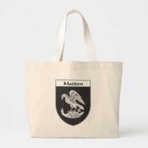Énervez le manteau des bras/de crête de famille sacs en toile