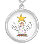 Enfant d'ange pendentif personnalisé