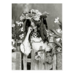 Enfant de fleur en avant de son temps : 1902 carte postale