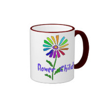 Enfant de fleur tasse à café