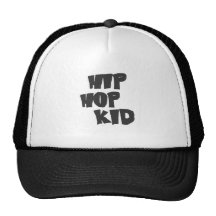 Enfant de hip hop casquettes