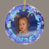 Enfant de Joyeux Noël ornements