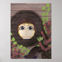 Enfant de Quantum vivant sous l'eau Posters