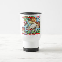 enfant drôle de maman de champignons de bande dess mug à café