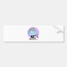 Enfant frais de vampire autocollant pour voiture