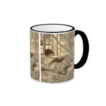 Enfant vintage lisant un livre, Jessie Willcox Smi Mugs À Café