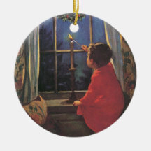 Enfant vintage, réveillon de Noël, Jessie Willcox  Décoration Pour Sapin De Noël