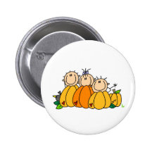 Enfants de citrouille badges