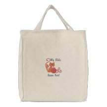 Enfants de fourrure sac en toile
