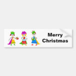 Enfants de Magi, MerryChristmas Adhésif Pour Voiture