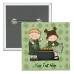 Enfants de shamrock badge
