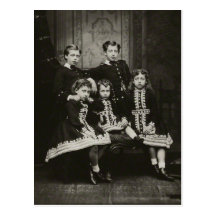 Enfants du Roi Edouard VII #007UK Carte Postale