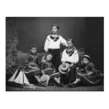 Enfants du Roi Edouard VII #008UK Cartes Postales