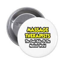 Enfants frais de thérapeutes de massage… de monde  badges avec agrafe