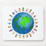Enfants globaux tapis de souris