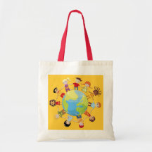 Enfants pour la paix du monde sac fourre-tout
