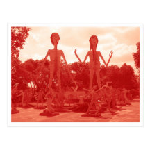 Enfer bouddhiste… Thaïlande Carte Postale